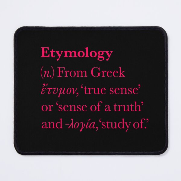 Item preview, Etymology definition. v.8 designed and sold by x1brett.