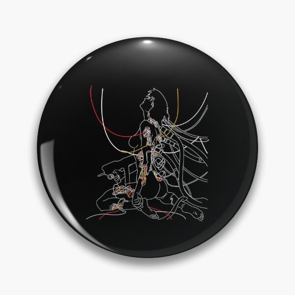 Item preview, Ghost In The Shell-White On Dark Cool  designed and sold by BrommKarlotta.