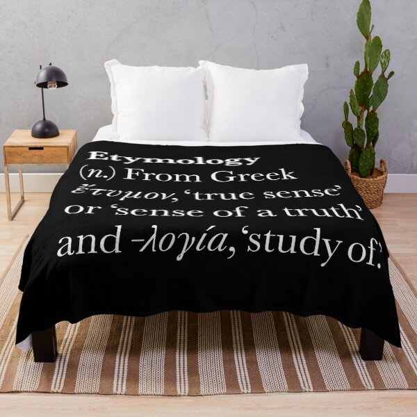 Item preview, Etymology definition. v.9 designed and sold by x1brett.