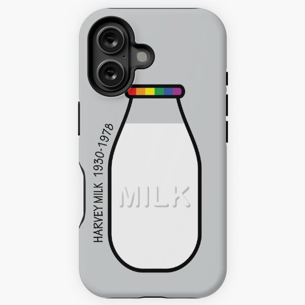 Harvey Milk 1930-1978 (Milk Bottle) iPhone Tough Case