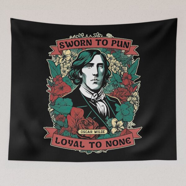 Item preview, Oscar Wilde - Sworn to Pun, Loyal to None designed and sold by danielliamgill.