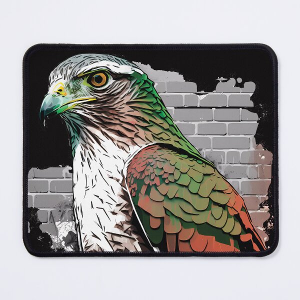 Item preview, Northern Goshawk, A Fierce Bird designed and sold by MVDigitalArt.