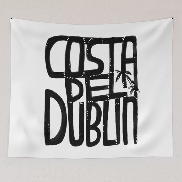 Item preview, Costa Del Dublin, Irish Summer, Funny Dublin designed and sold by badlydrawnbabe.