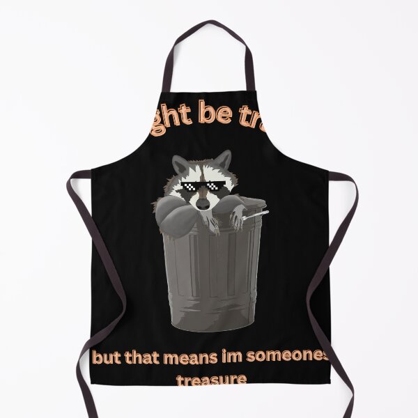 Item preview, Funny Trash can raccoon design designed and sold by ManicDesignz.