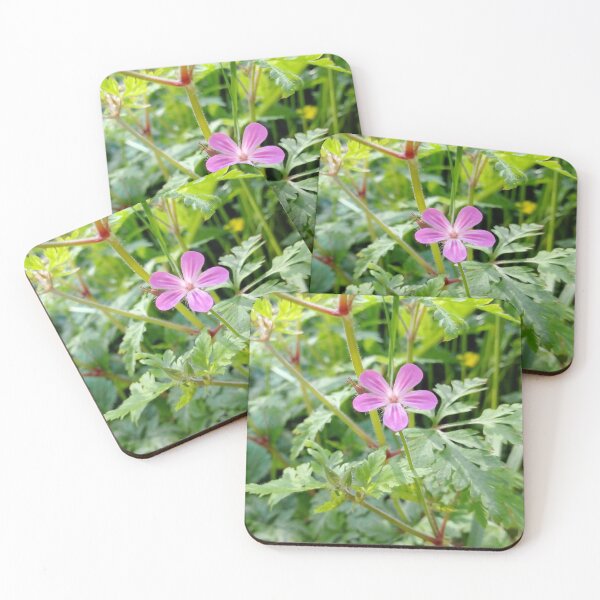 Item preview, Close up of herb-robert flower original artwork designed and sold by paragonDesign28.