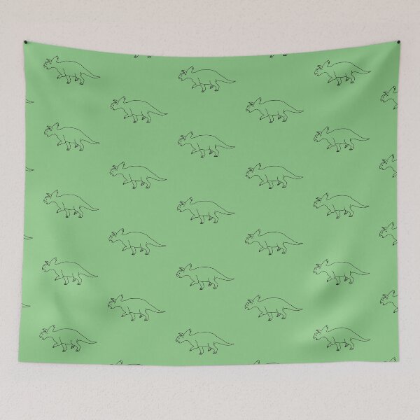 Item preview, Cute Albertaceratops, green dinosaur designed and sold by LilDinoBoy.