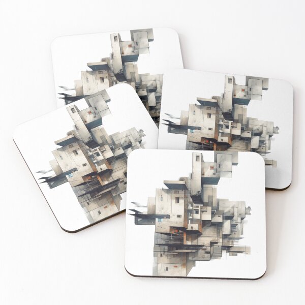 Item preview, Abstract Building Blueprint Design designed and sold by Handmade-Haven.
