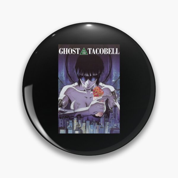 Item preview, Ghost In The Taco Bell Cyborg Ghost In The Shell designed and sold by BrommKarlotta.