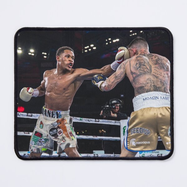 Item preview, Devin 'The Dream' Haney becoming undisputed world champion designed and sold by Michael Capparelli.