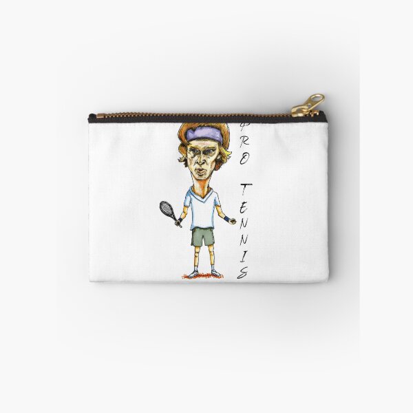 Item preview, Andrey Rublev pro tennis caricature designed and sold by dizzycatbiz.