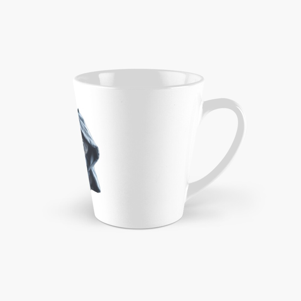 Vista previa del artículo con la obra «Taza cónica», diseñado y vendido por TheStickerPatch.
