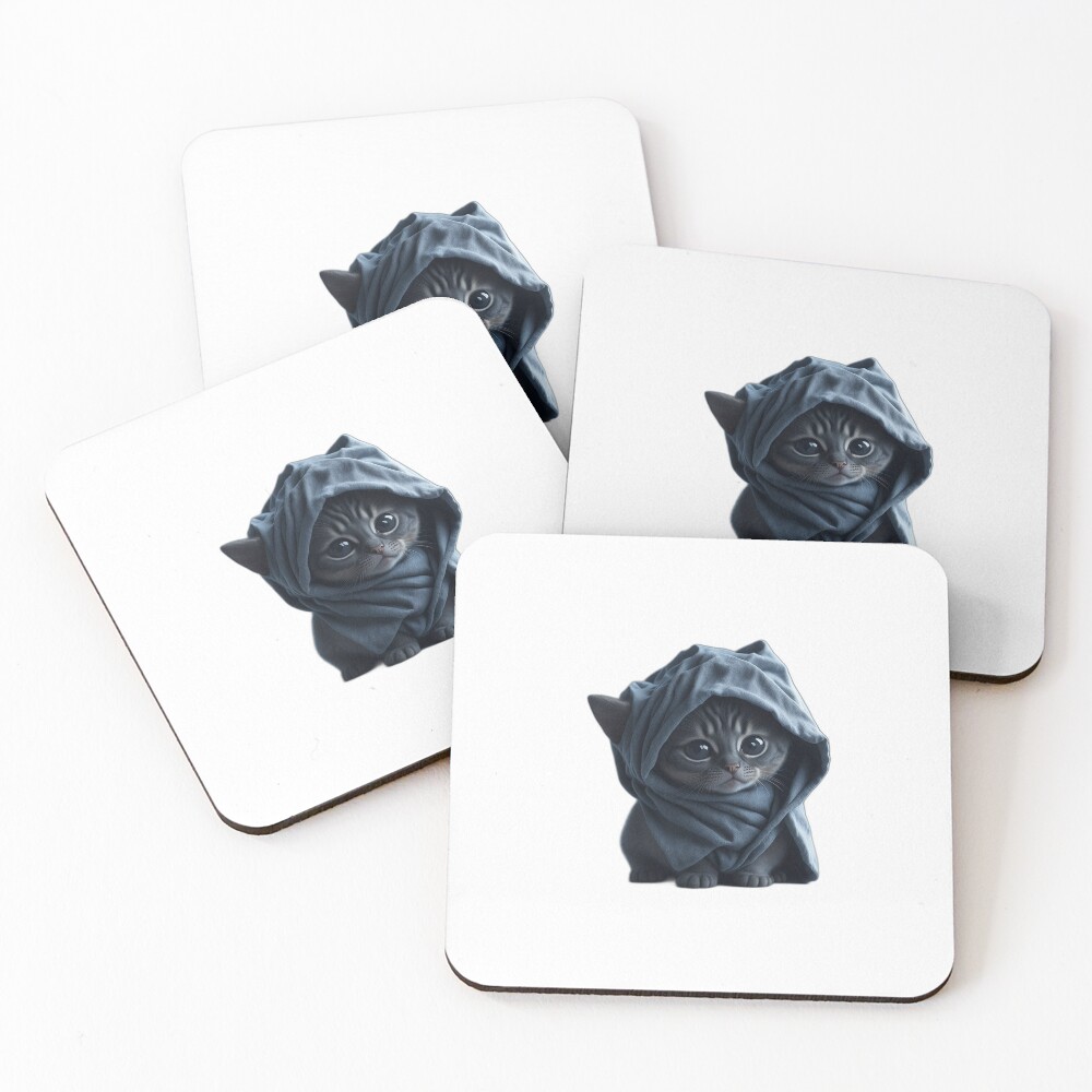 Artikel-Vorschau von Untersetzer (4er Set), designt und verkauft von TheStickerPatch.