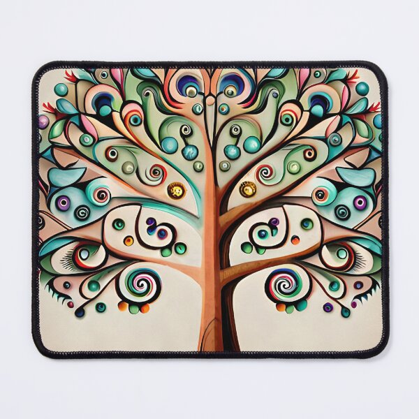 Item preview, Whimsical Tree Drawing designed and sold by charmz2017.