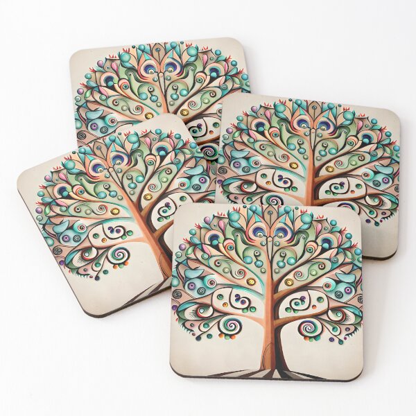 Item preview, Whimsical Tree Drawing designed and sold by charmz2017.