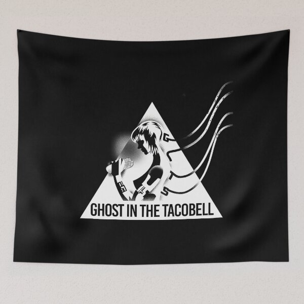 Item preview, Ghost In The Taco Bell Tacos Burrito Ghost In The Shell designed and sold by BrommKarlotta.