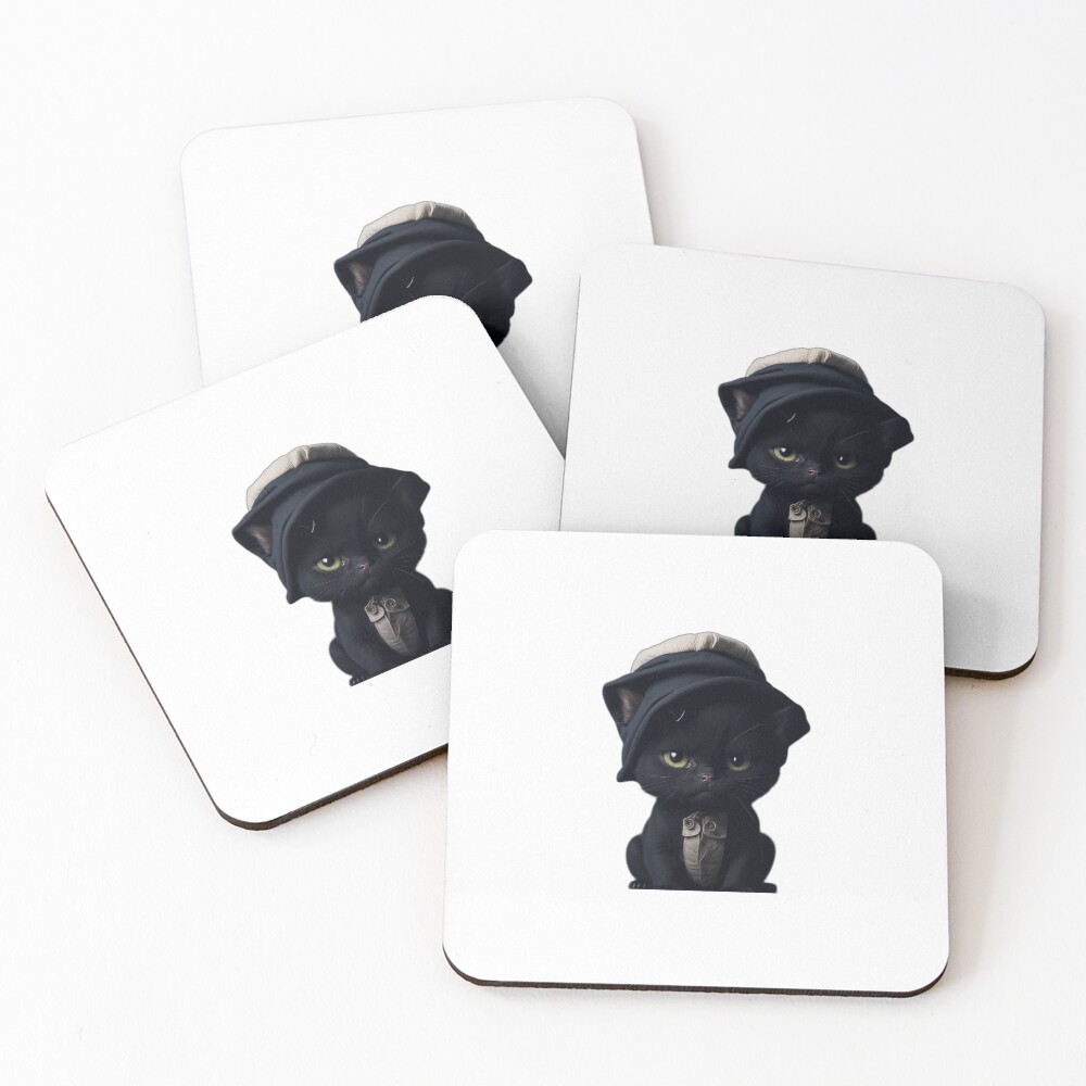 Artikel-Vorschau von Untersetzer (4er Set), designt und verkauft von TheStickerPatch.