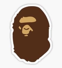 Pegatina Bape Gorilla Head
