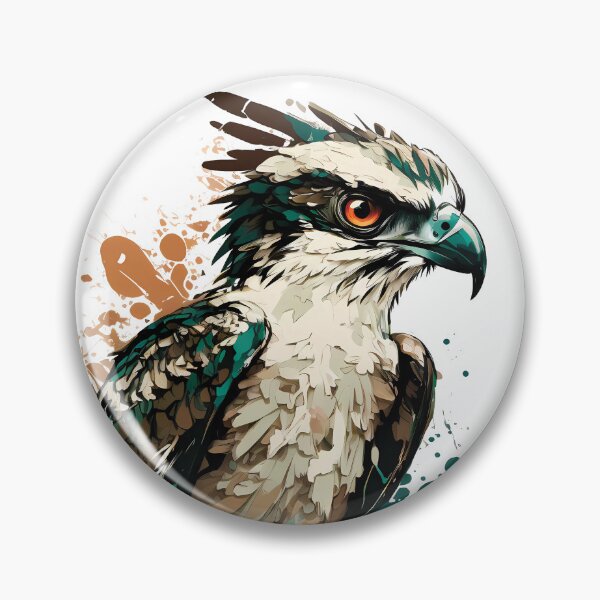Artikelvorschau, Osprey, the Fish Eagle, a Bird of Prey entworfen und verkauft von MVDigitalArt.