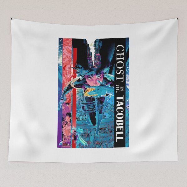 Item preview, Ghost In The Taco Bell Yuri Ghost In The Shell Sci-Fic designed and sold by BrommKarlotta.
