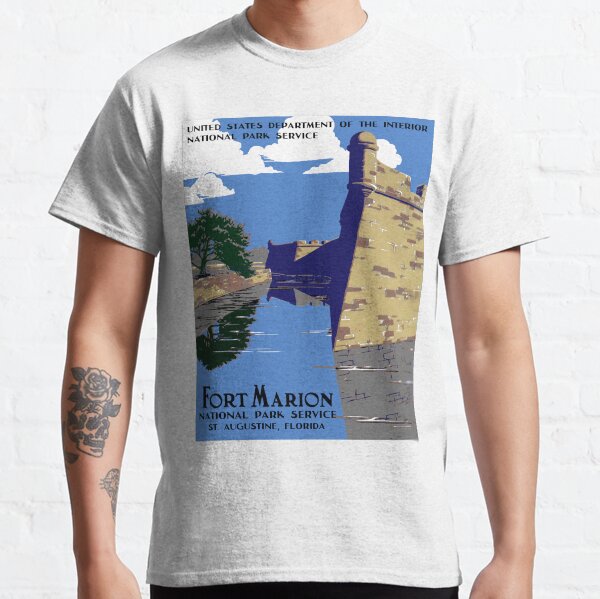 Item preview, WPA Poster—Fort Marion designed and sold by Chuck Mountain.