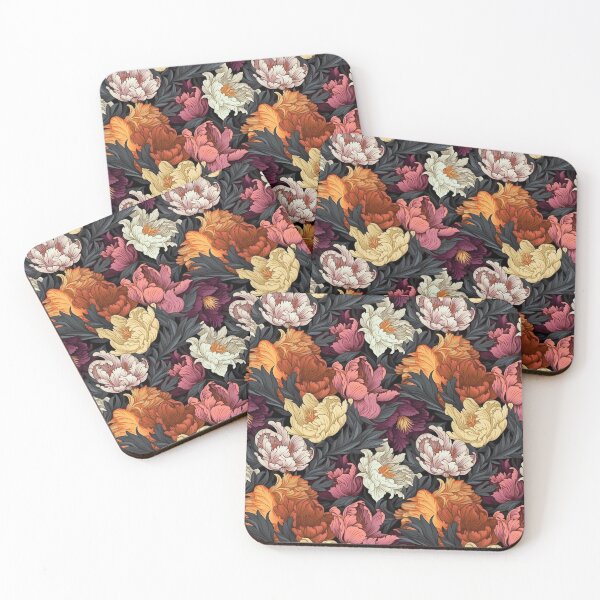 Item preview, Fiery Florals - Vibrant and Bold Floral Design by Pattern Stream designed and sold by PatternStream.