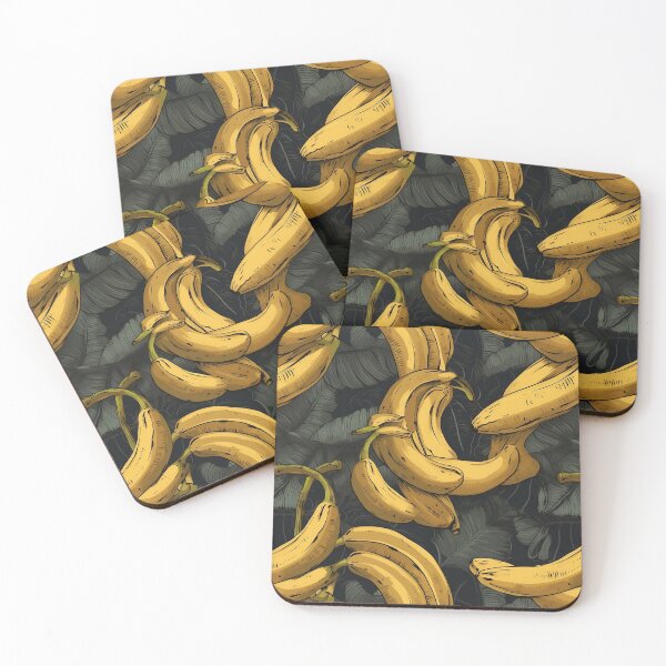 Item preview, banana pattern designed and sold by ArtVilleStore.