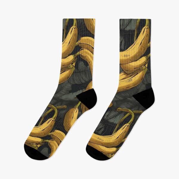 Item preview, banana pattern designed and sold by ArtVilleStore.