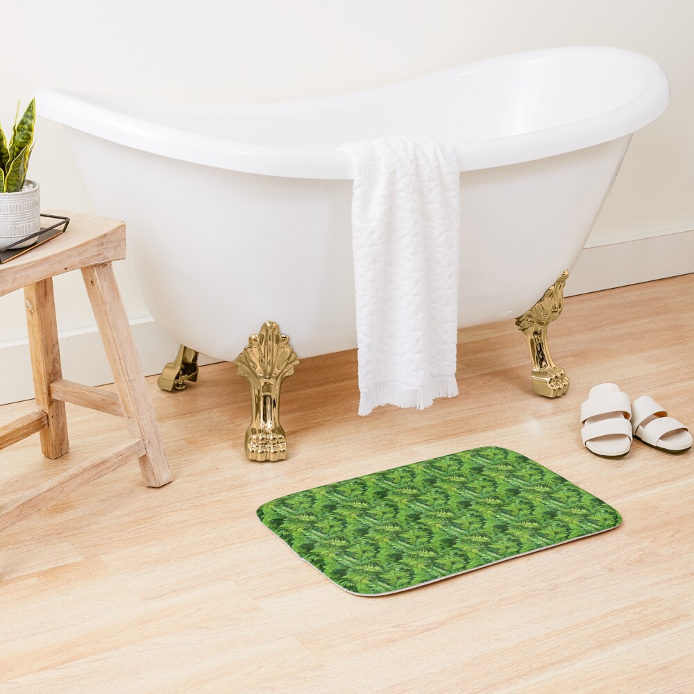 Item preview, Bath Mat designed and sold by PatternStream.
