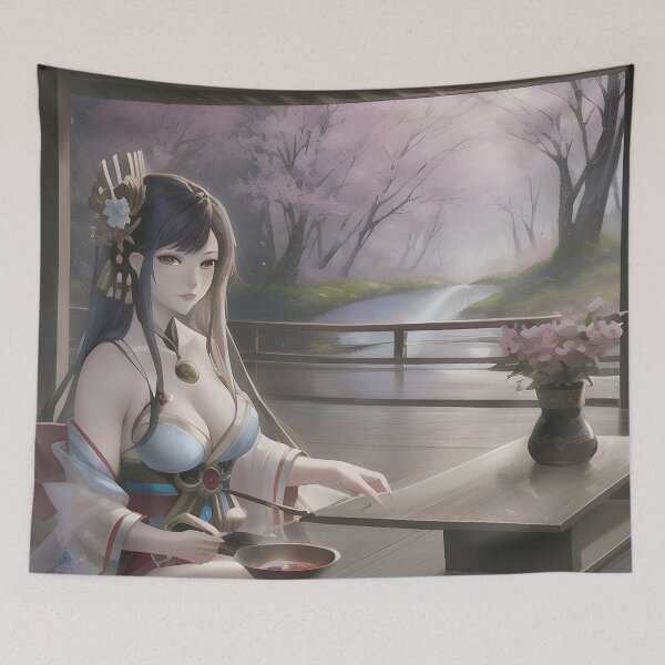 Item preview, Tea Ceremony 10 (Anime) designed and sold by SolarisMoon.
