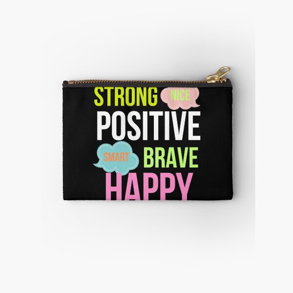 Item preview, Strong Nice Positive Smart Brave Happy BOY GIRL MAN WOMEN designed and sold by BoomBoomBaby.