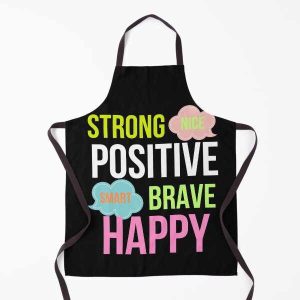 Item preview, Strong Nice Positive Smart Brave Happy BOY GIRL MAN WOMEN designed and sold by BoomBoomBaby.