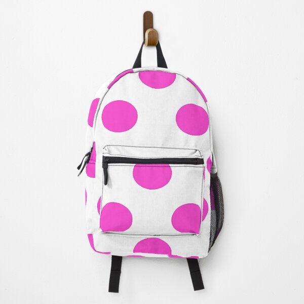 Item preview, Large HOT PINK and WHITE POLKA DOTS designed and sold by RachelMacht.