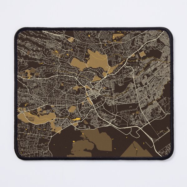 Item preview, Nairobi City Map of Kenya - Pastel designed and sold by deMAP.