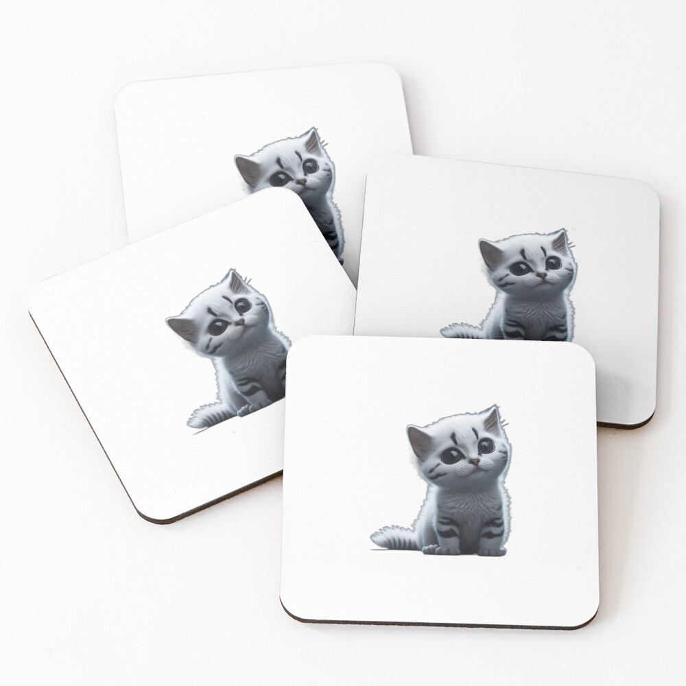 Artikel-Vorschau von Untersetzer (4er Set), designt und verkauft von TheStickerPatch.