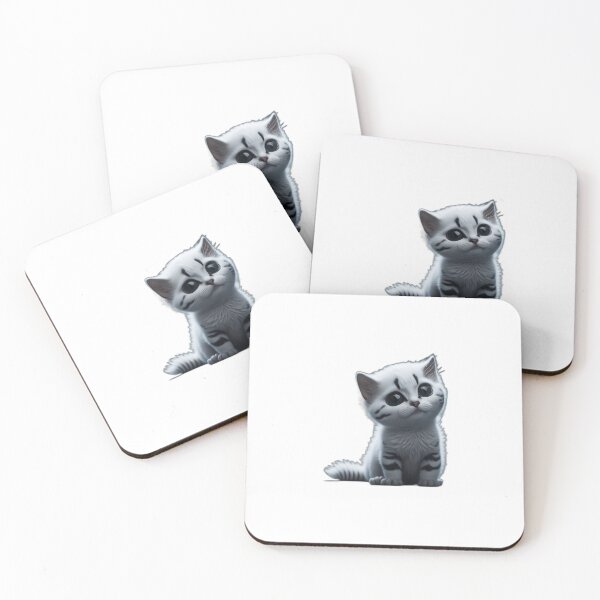 Artikelvorschau, Cute Kitten entworfen und verkauft von TheStickerPatch.