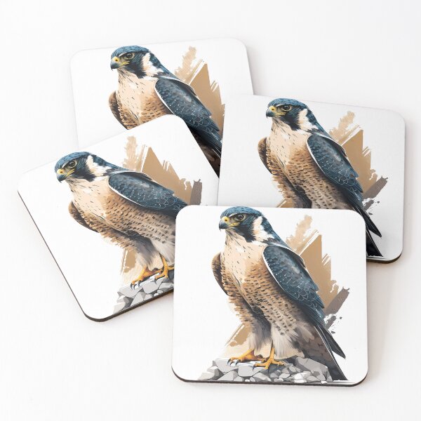 Item preview, Peregrine Falcon, Fastest Bird of the World designed and sold by MVDigitalArt.