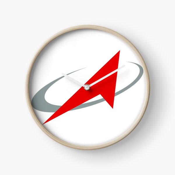 Roscosmos Emblem - Without Text Clock
