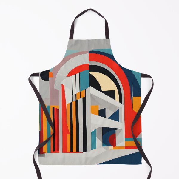 Item preview, Day and night | geometric buildings designed and sold by Phoenix-Textile.