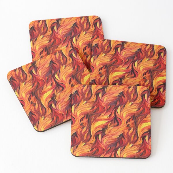 Item preview, Fiery and Fresh: Burning Bush Design by Pattern Stream designed and sold by PatternStream.