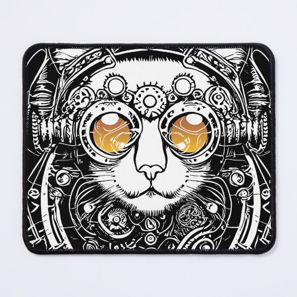 Item preview, Steampunk Cat designed and sold by Promptified.