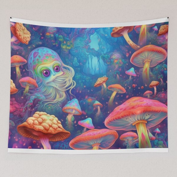 Item preview, Shrooms underwater  designed and sold by DesignerDrop.