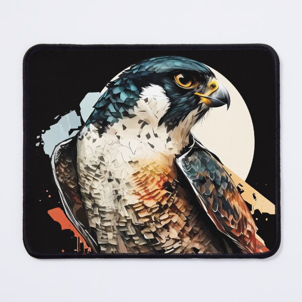 Item preview, Peregrine Falcon, Fastest Bird in the World, It Can Reach Speeds of Up 240 Miles designed and sold by MVDigitalArt.