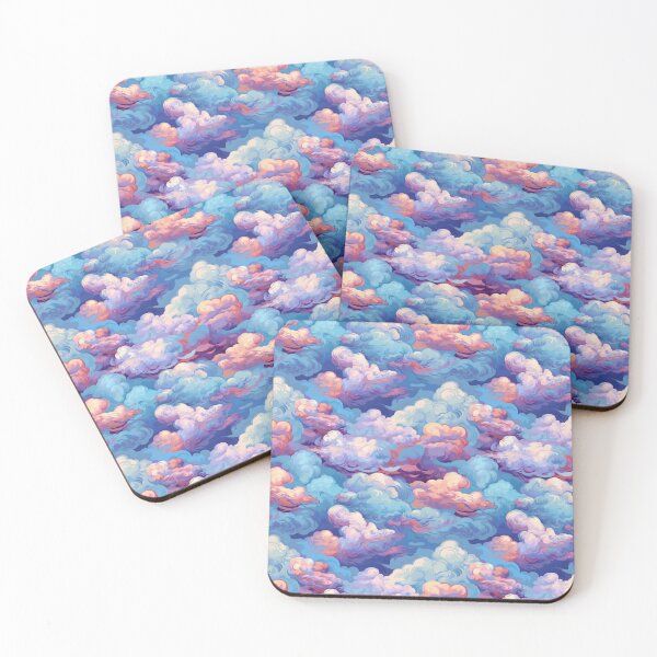 Item preview, Calm Clouds - Peaceful Sky Art Print by Pattern Stream designed and sold by PatternStream.