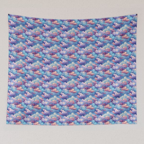 Item preview, Calm Clouds - Peaceful Sky Art Print by Pattern Stream designed and sold by PatternStream.