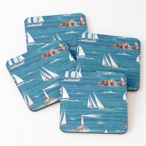 Item preview, Helgoland ahoy designed and sold by Rebecca Reck Art.