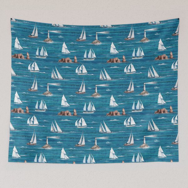 Item preview, Helgoland ahoy designed and sold by Rebecca Reck Art.