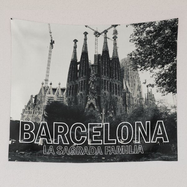 Item preview, La sagrada familia church in barcelona city in spain  designed and sold by Donutlovers.