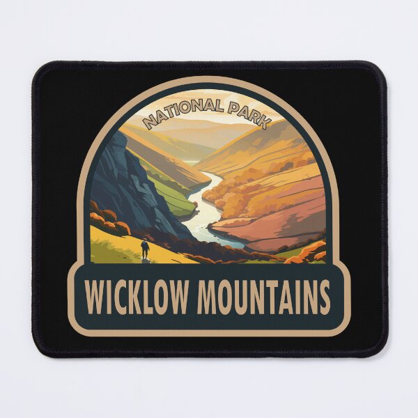 Item preview, Wicklow Mountains National Park Ireland Travel Art designed and sold by KrisSidDesigns.