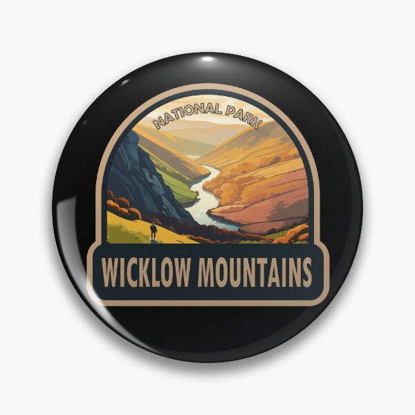 Item preview, Wicklow Mountains National Park Ireland Travel Art designed and sold by KrisSidDesigns.