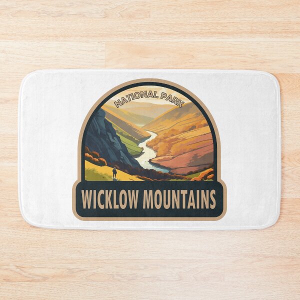 Item preview, Wicklow Mountains National Park Ireland Travel Art designed and sold by KrisSidDesigns.